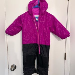 Girls toddler snowsuit